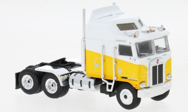 KENWORTH K 100 Aerodyne - 1976 - Yellow / White - Brekina 1:87 - Foto 3