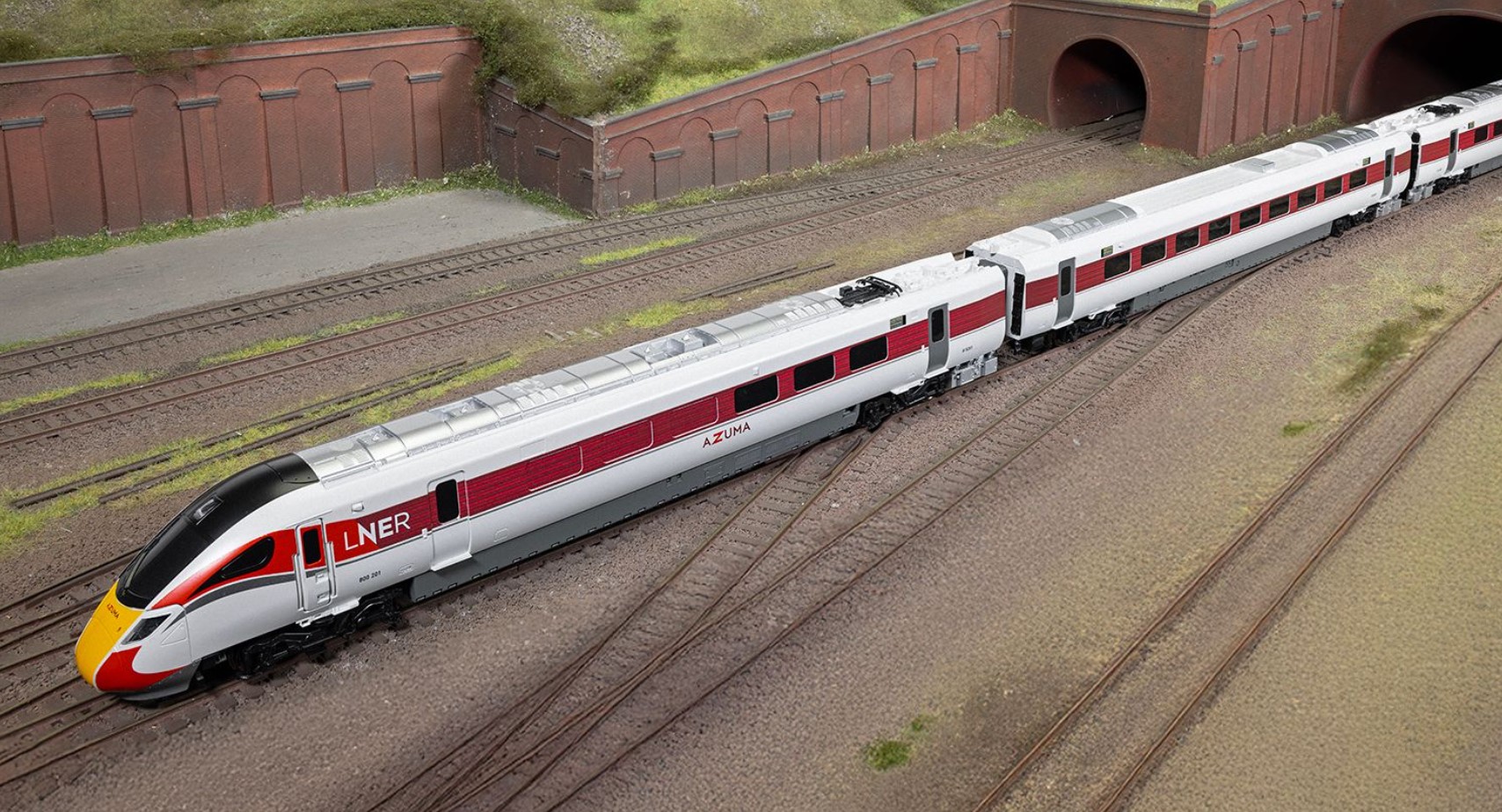LNER Azuma High Speed Train Set, Hornby, OO scale (1:76)