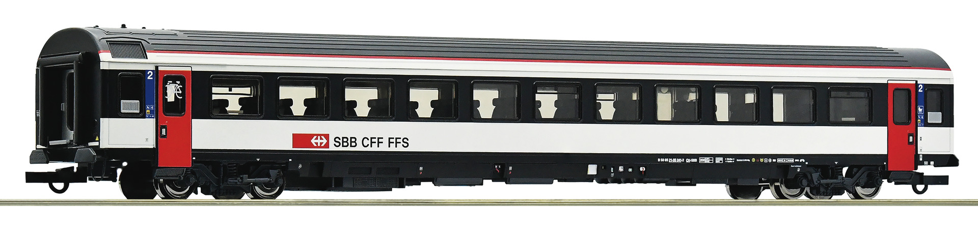 Wagon Plat SBB Cargo Roco 46323 - HO, DC, époche V, Série Limitée Suisse - Neuf