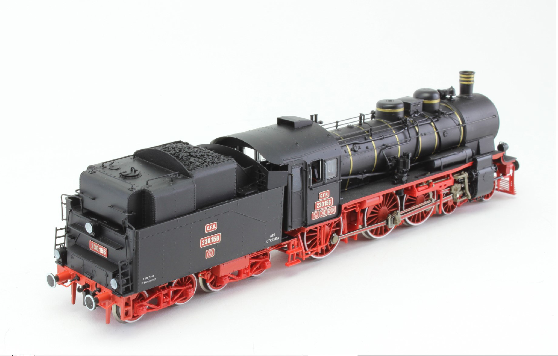 230.156 CFR steam locomotive class, H0 scale (1/87)