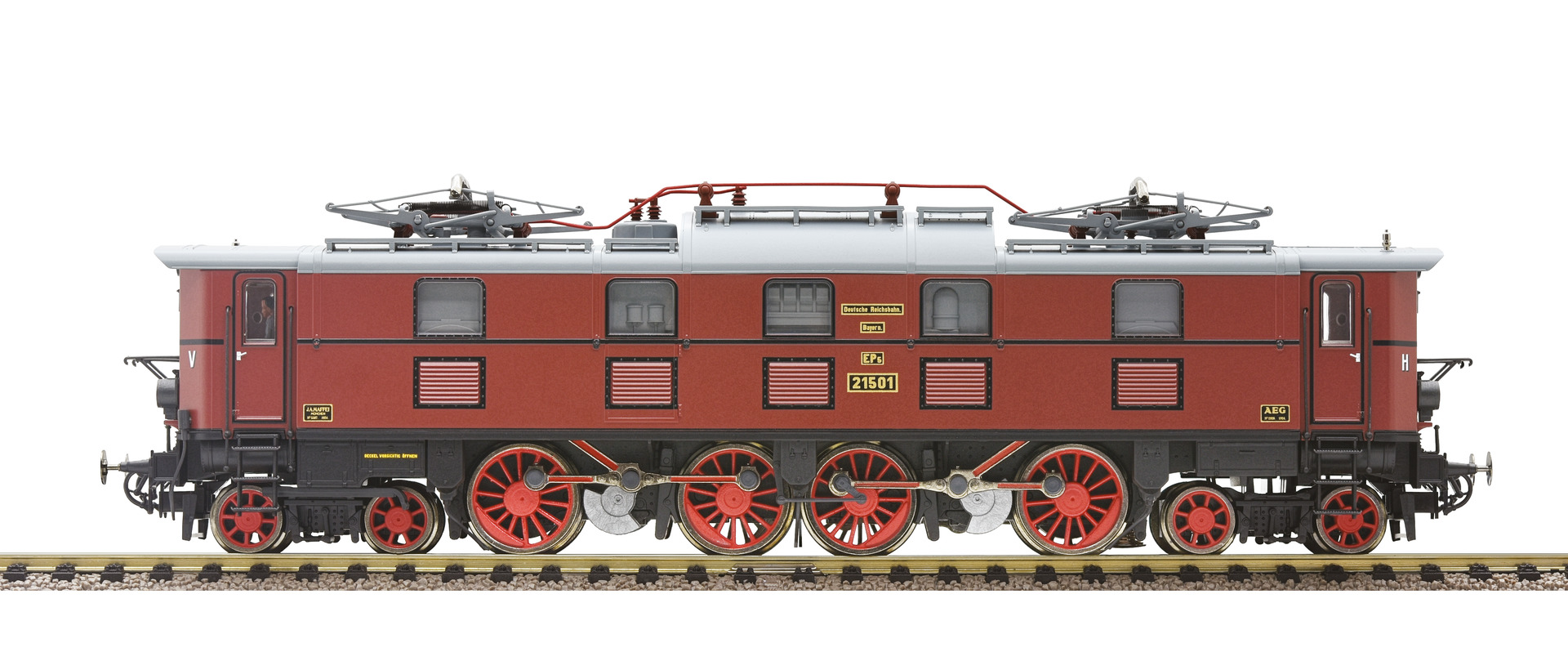 Locomotive Électrique Fleischmann 733074 – BR 140 107-4 DB, Ep IV Digital Son