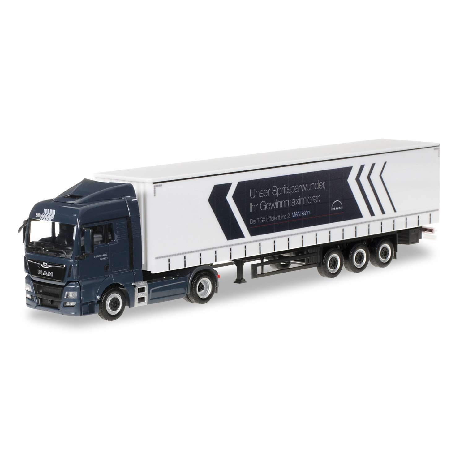 Camion MAN TGX Torre Per Carichi Pesanti 1:87 – Modello 3D-DRUNK Per Herpa - Foto 4