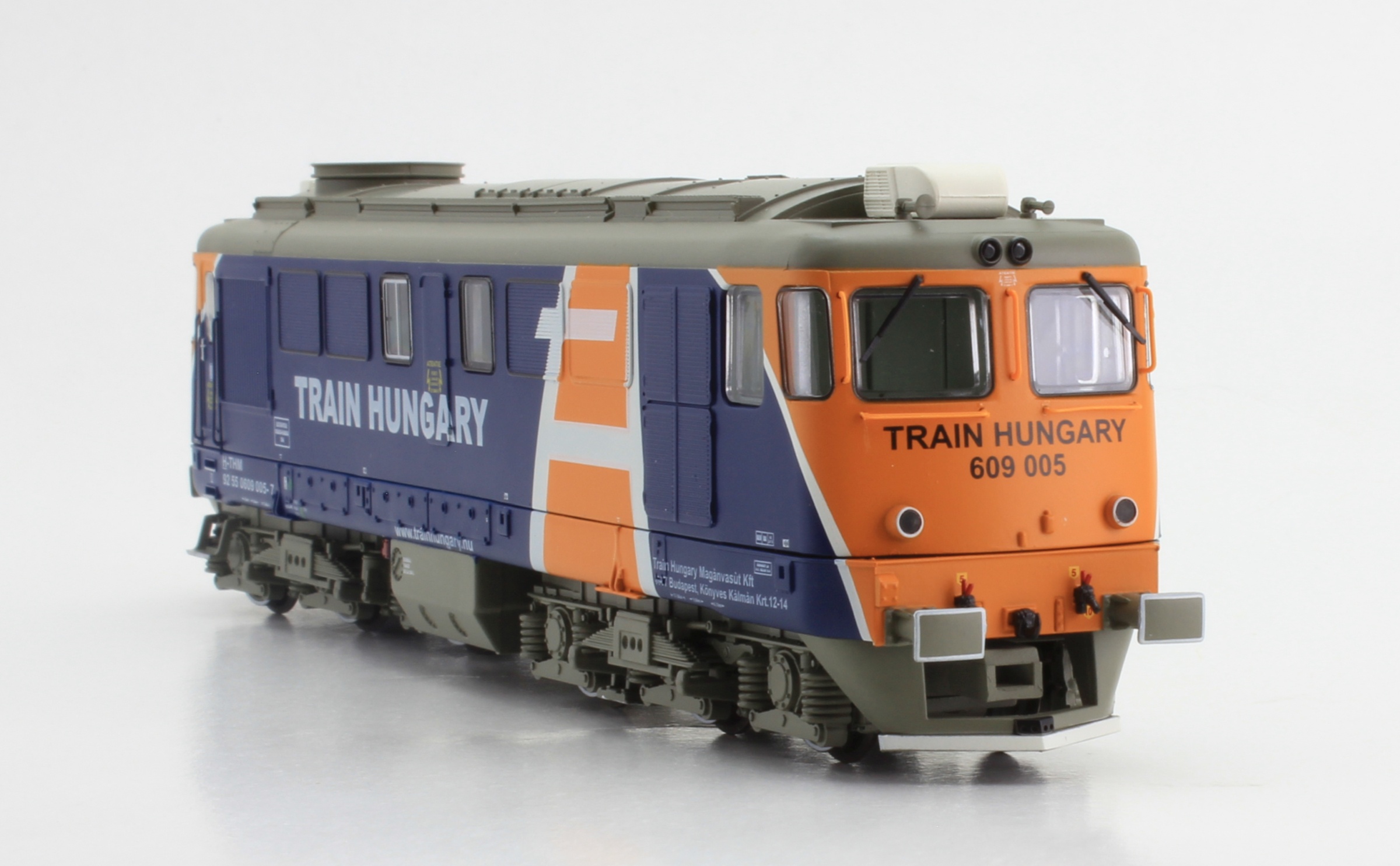 Train Hungary, type 060 DA Diesel locomotive, Albert Modell, H0 Scale ...