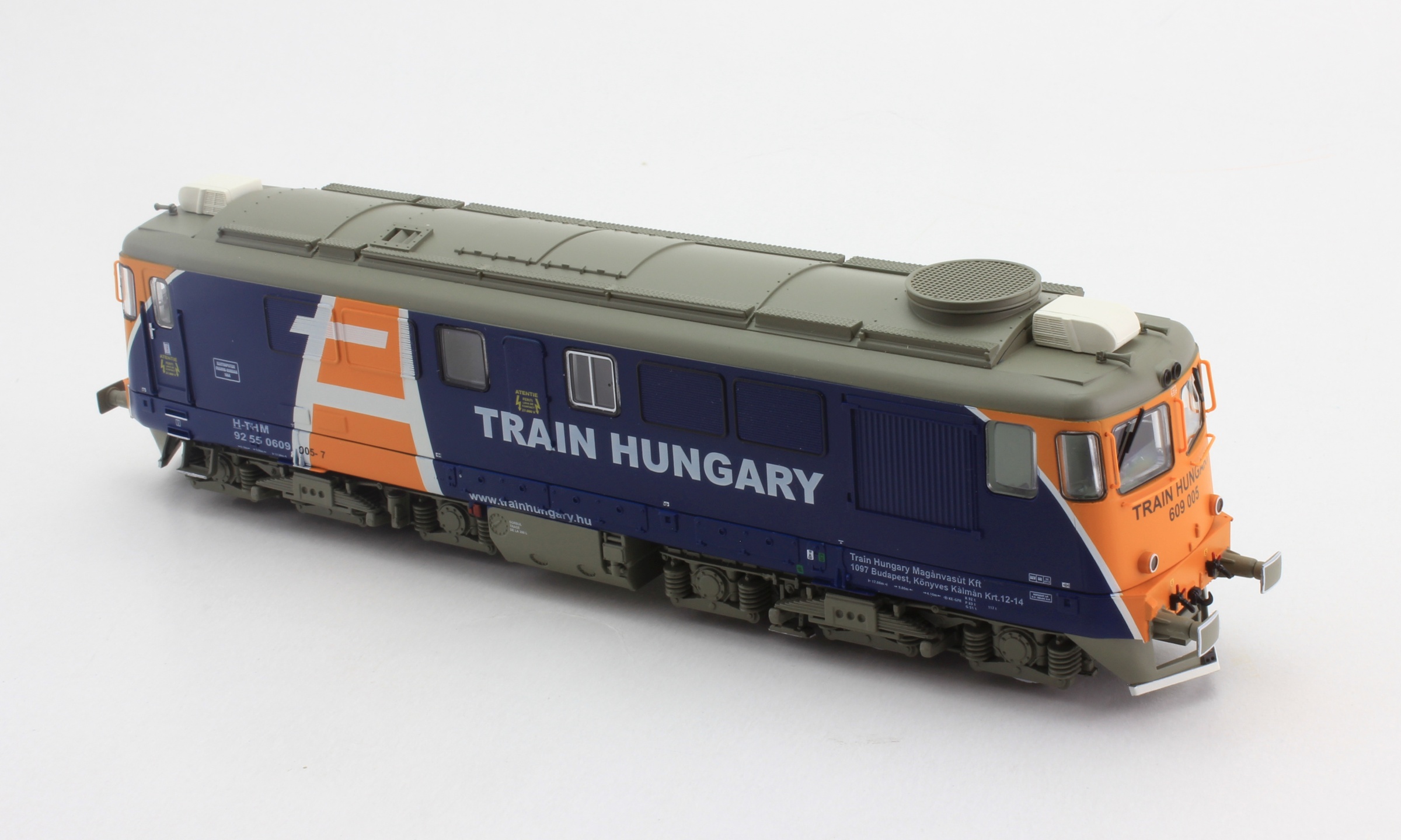 Train Hungary, type 060 DA Diesel locomotive, Albert Modell, H0 Scale ...