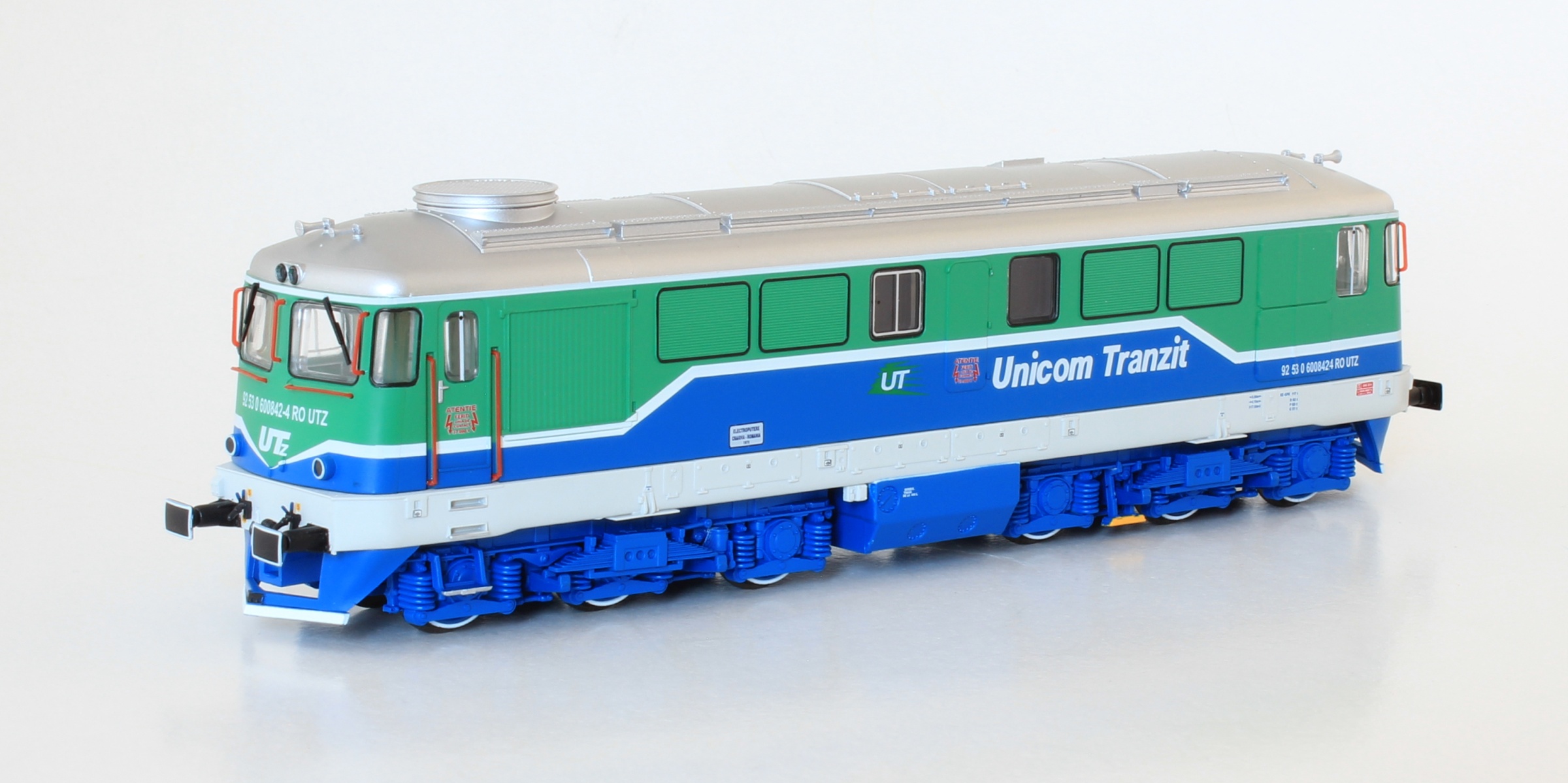 Unicom Tranzit 060 DA diesel locomotive, Albert Modell, H0 Scale (1:87)