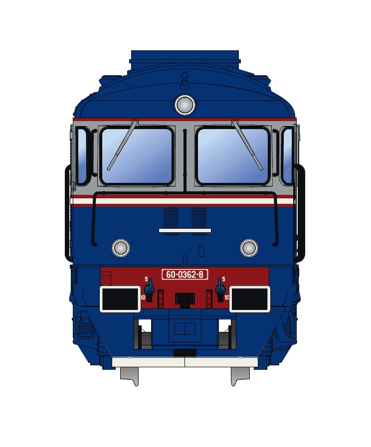 CFR Infrastructura, 060 type diesel locomotive, Albert Modell, H0 Scale ...