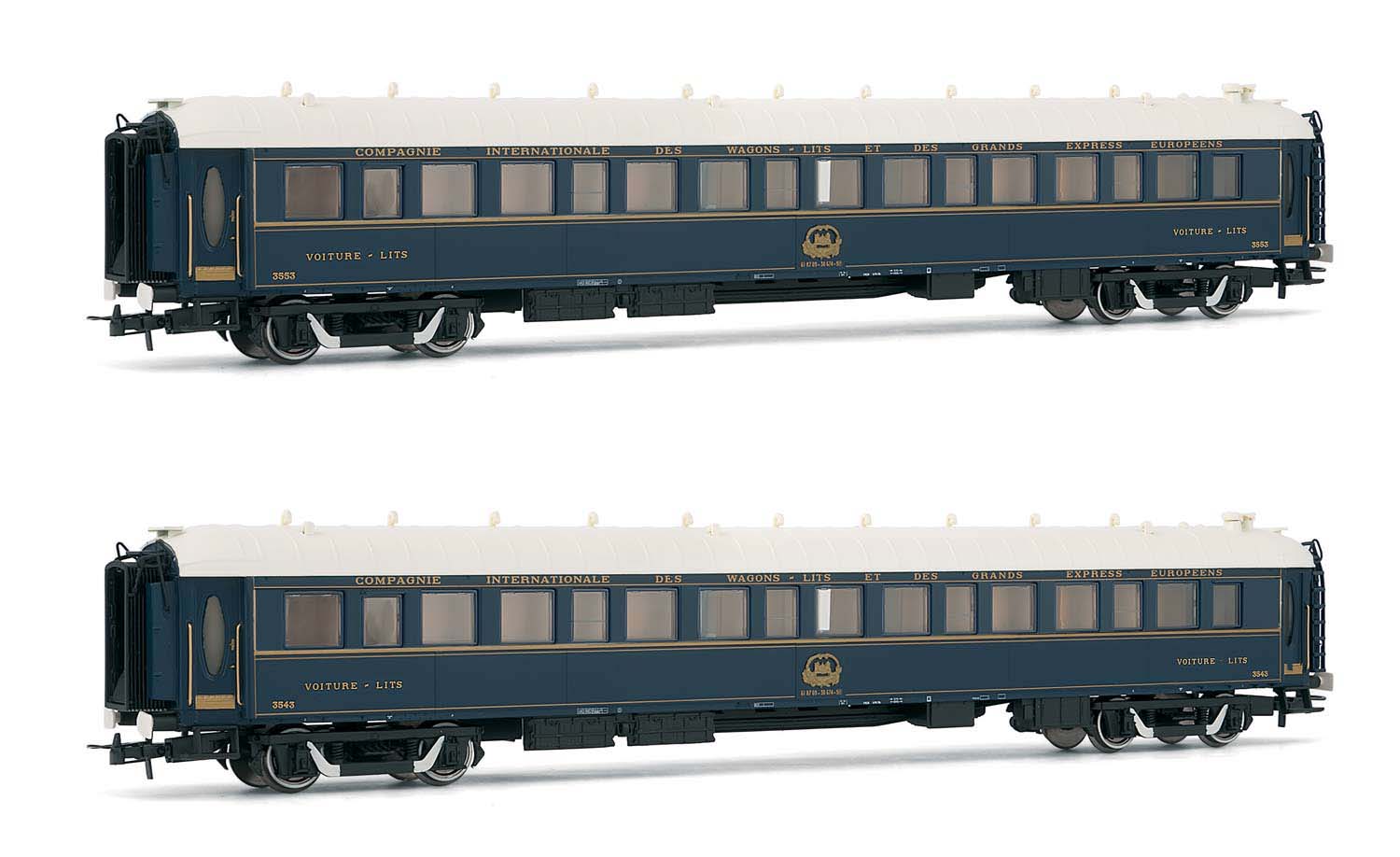 Simplon Orient Express Express Train Passenger Car Set 1