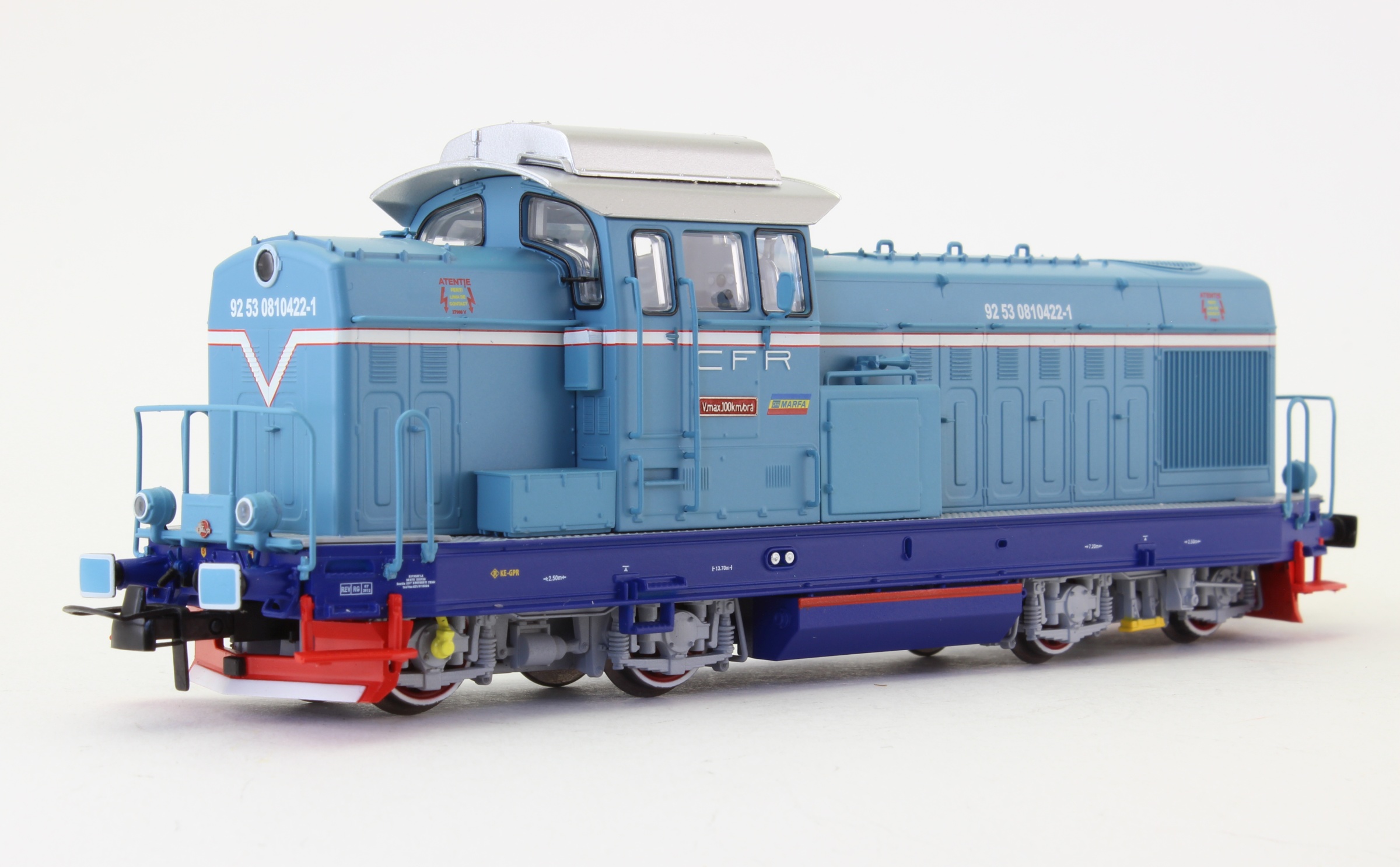 FLEISCHMANN 724222 - Locomotiva diesel 218 131-1 della DB. Epoca VI