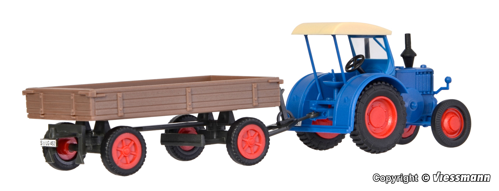 KIBRI 12240 MB Tractor w/Winch & Wood Chopper - Assembly Kit - Ref. A004
